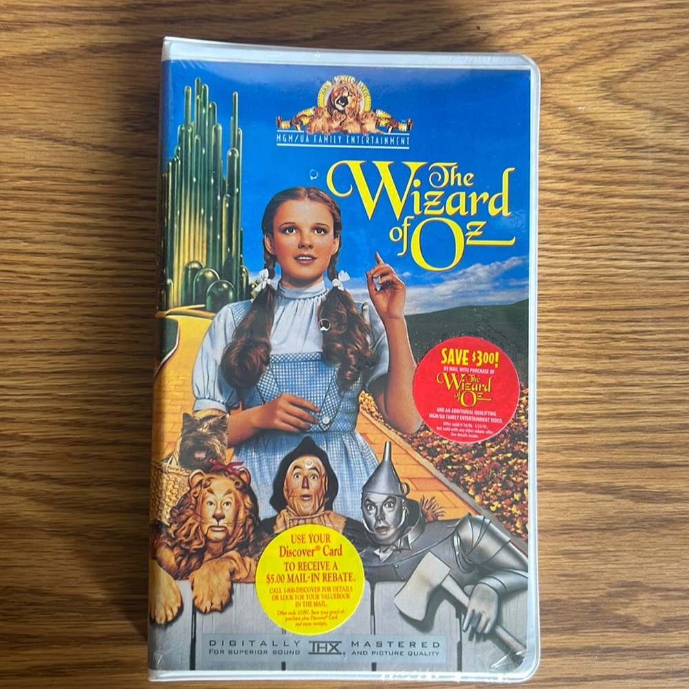 The Wizard of Oz, VHS